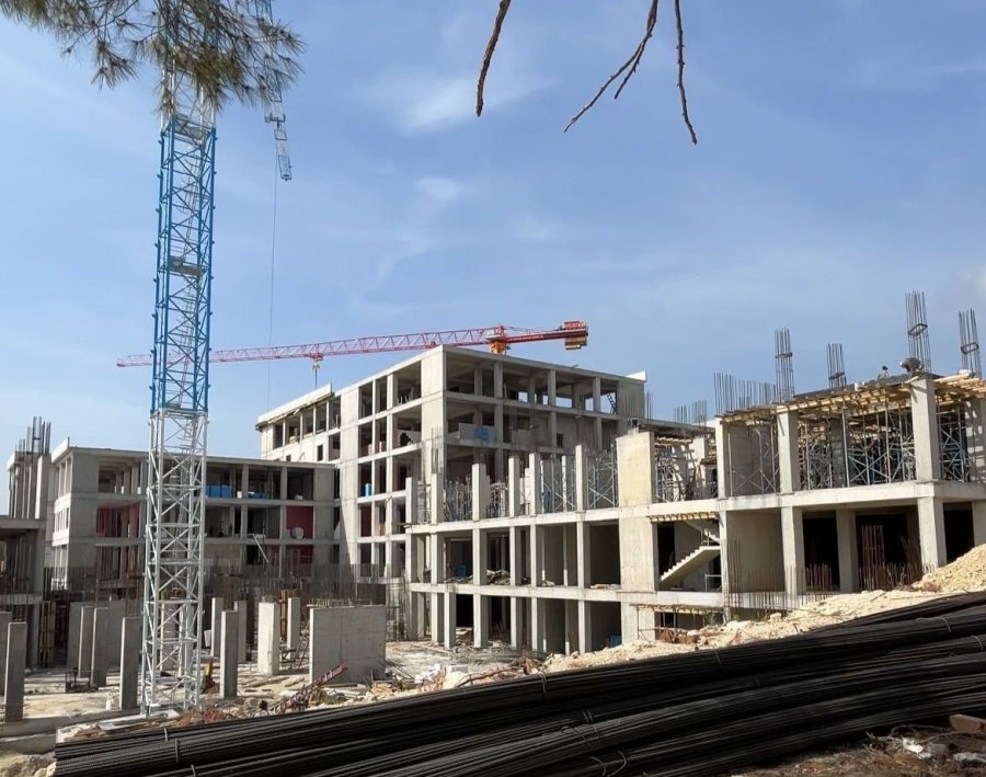 Mezitli Devlet Hastanesi İnşaatında Çalışmaların Yüzde 40’ı Tamamlandı