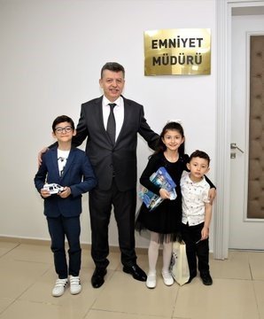 Eskişehir Emniyet Müdürlüğü’nde 23 Nisan Ulusal Egemenlik Ve Çocuk Bayramı Kutlandı