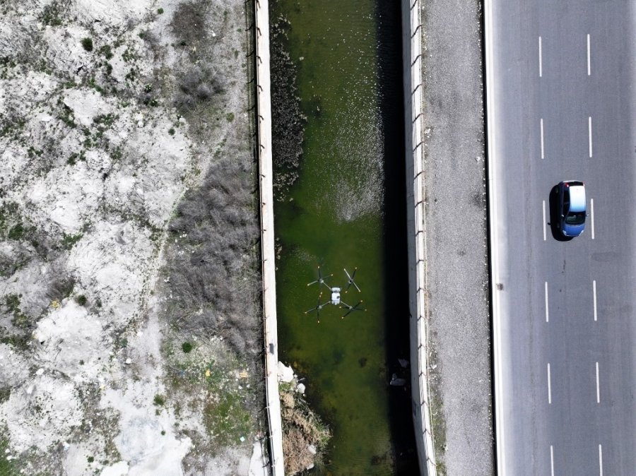 Kocasinan, Drone İle Tüm Açık Alanları İlaçlıyor