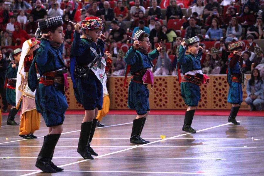 Konya’da 23 Nisan Ulusal Egemenlik Ve Çocuk Bayramı Coşkuyla Kutlandı