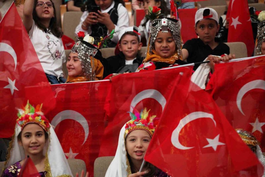 Konya’da 23 Nisan Ulusal Egemenlik Ve Çocuk Bayramı Coşkuyla Kutlandı