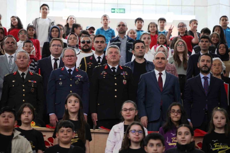Konya’da 23 Nisan Ulusal Egemenlik Ve Çocuk Bayramı Coşkuyla Kutlandı