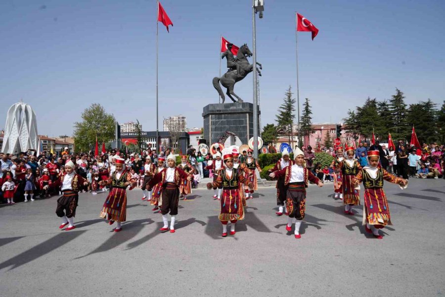 Niğde’de 23 Nisan Ulusal Egemenlik Ve Çocuk Bayramı Kutlandı