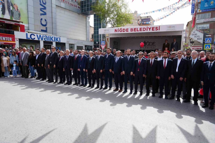 Niğde’de 23 Nisan Ulusal Egemenlik Ve Çocuk Bayramı Kutlandı