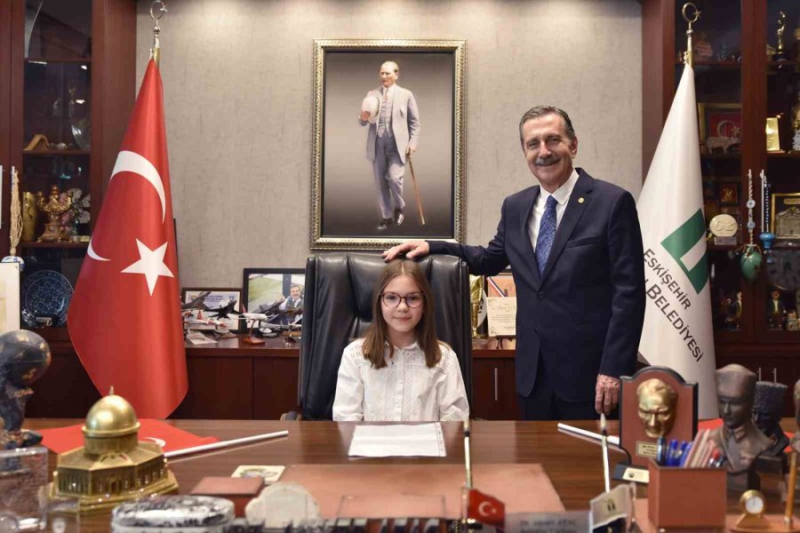 Başkan Ataç Makamını Çocukara Emanet Etti