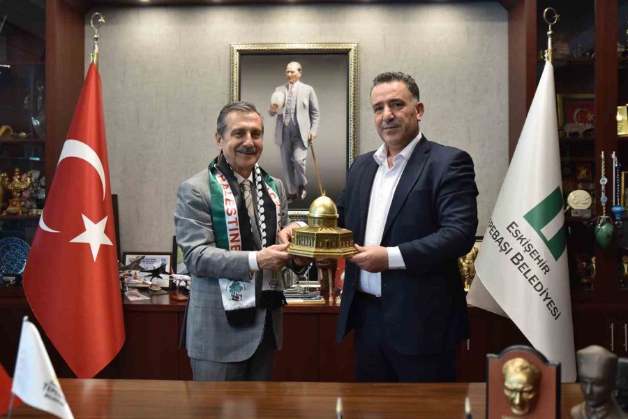 Kardeş Şehir Salfeet’ten Hayırlı Olsun Ziyareti