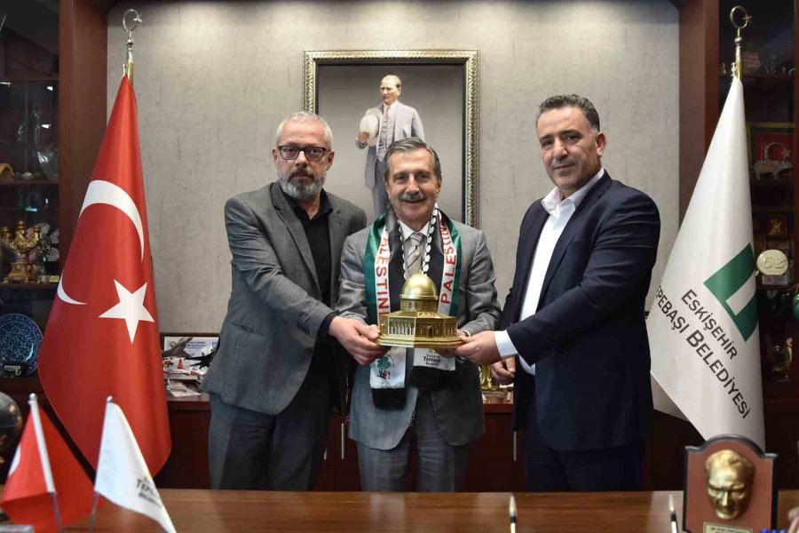 Kardeş Şehir Salfeet’ten Hayırlı Olsun Ziyareti