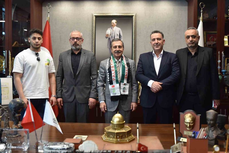 Kardeş Şehir Salfeet’ten Hayırlı Olsun Ziyareti