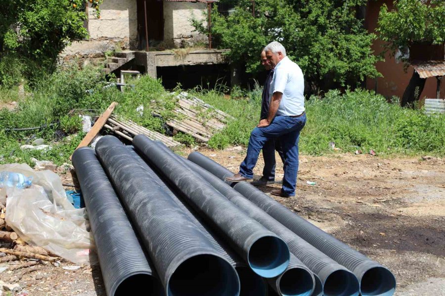 Alanya Belediyesi’nden Dere Mahallesi’nin Sulama Suyu Sorununa Neşter