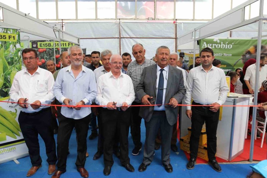 3. Kaş Kınık Tarım Fuarı Açıldı