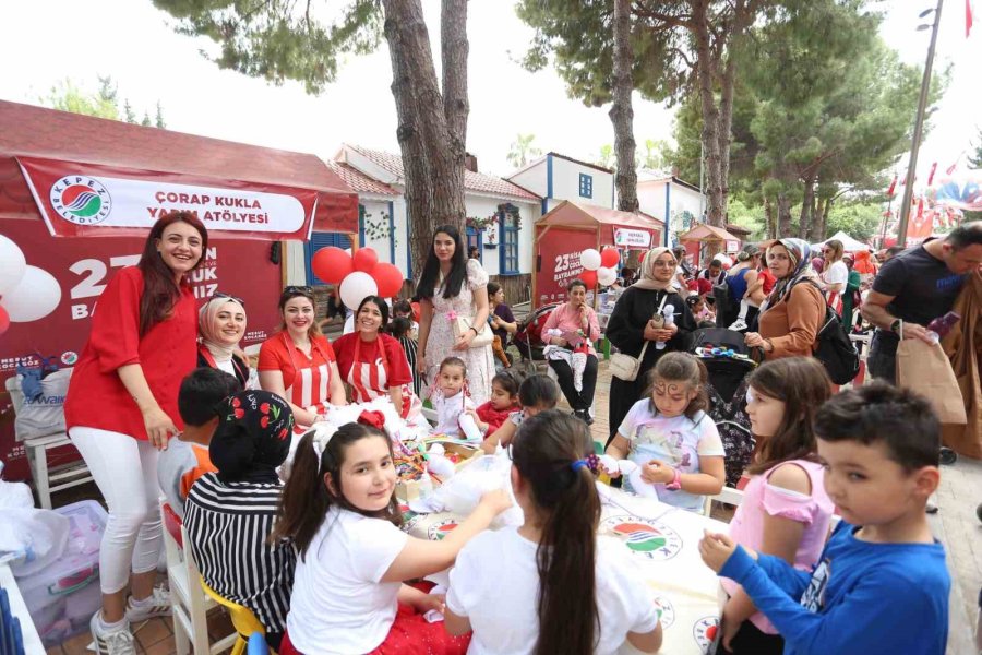 Dokuma Park, 23 Nisan’da Çocuklarla Şenlendi