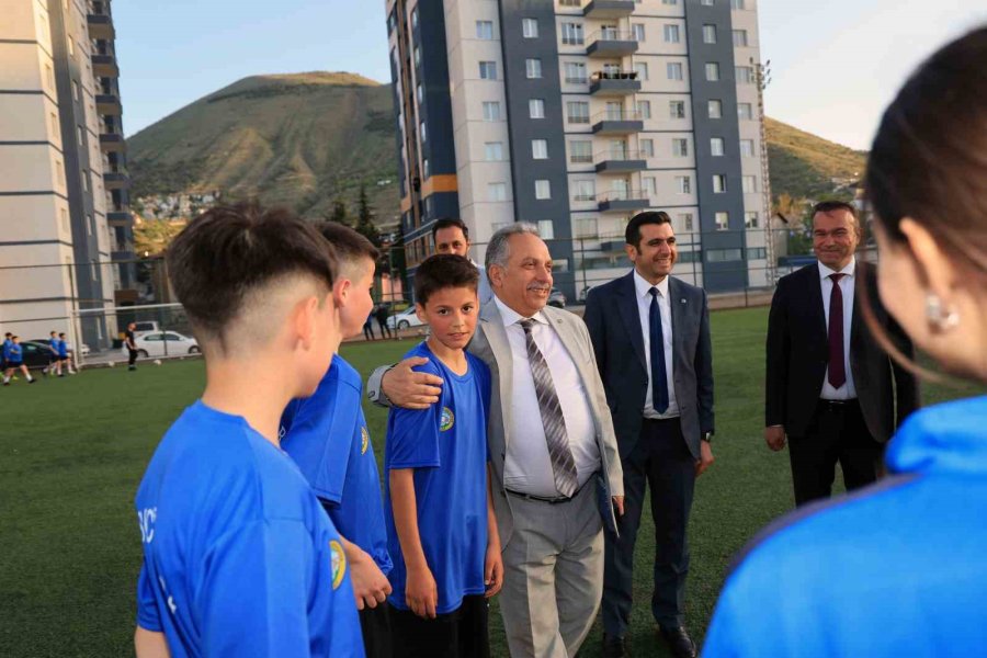 Talas Altyapıda Uluslararası Maç