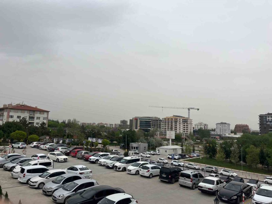 Eskişehir’de Toz Aşımının Etkisi Havadan Görüntülendi