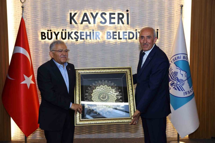 Esnaf Dostu Başkan Büyükkılıç, Oda Başkanlarını Ağırladı