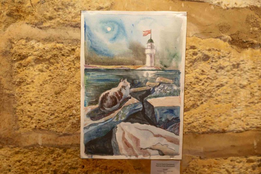 11 Ukraynalı Kadının Hazırladığı ‘sanatçıların Gözünden Alanya’ Sanat Sergisi Açıldı