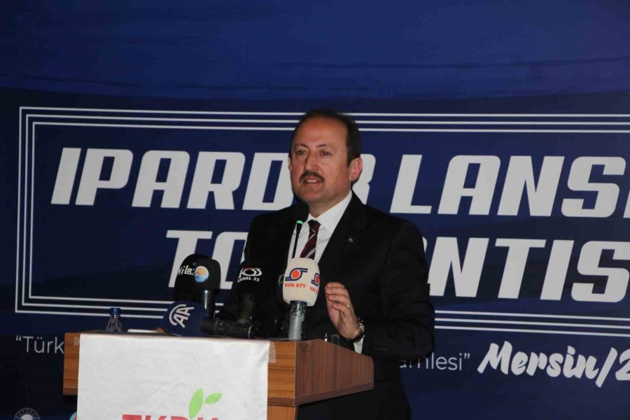 Vali Pehlivan: "mersin’de Tkdk Projelerine 3.6 Milyar Lira Destek Sağlandı"