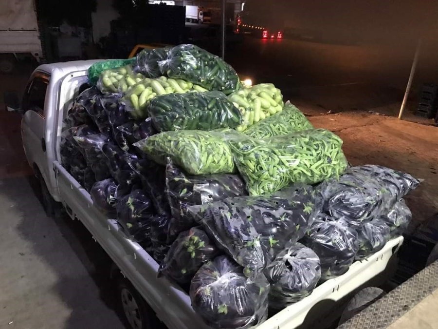 Elde Kalan Sebzeler Bağışlanarak, Çöpe Atılmaktan Kurtarılıyor