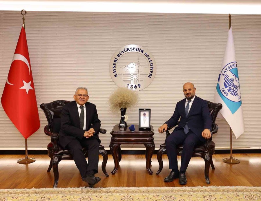 Yerel Yönetimler Başkan Yardımcısı Kirazoğlu’ndan Başkan Büyükkılıç’a Ziyaret