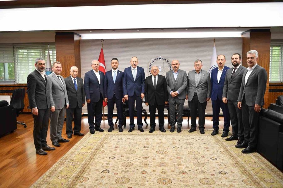 Kto Heyetini Ağırlayan Başkan Büyükkılıç’a "birlik" Vurgusu