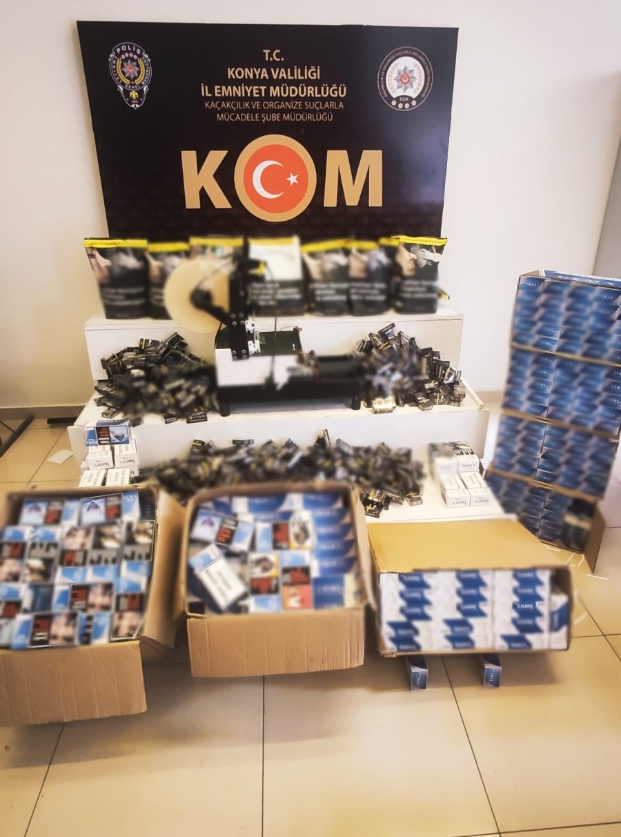 Piyasa Değeri 1 Milyon 850 Lira Gümrük Kaçacağı Ürün Ele Geçirildi: 8 Gözaltı