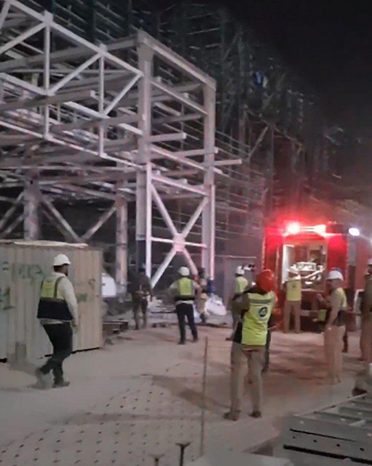 Akkuyu Ngs’de Vinç Yangını