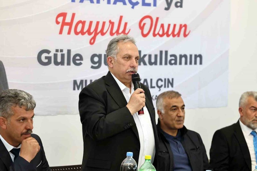 Yeni Dönemin İlk Kırsal Ziyaareti Yamaçlı’ya