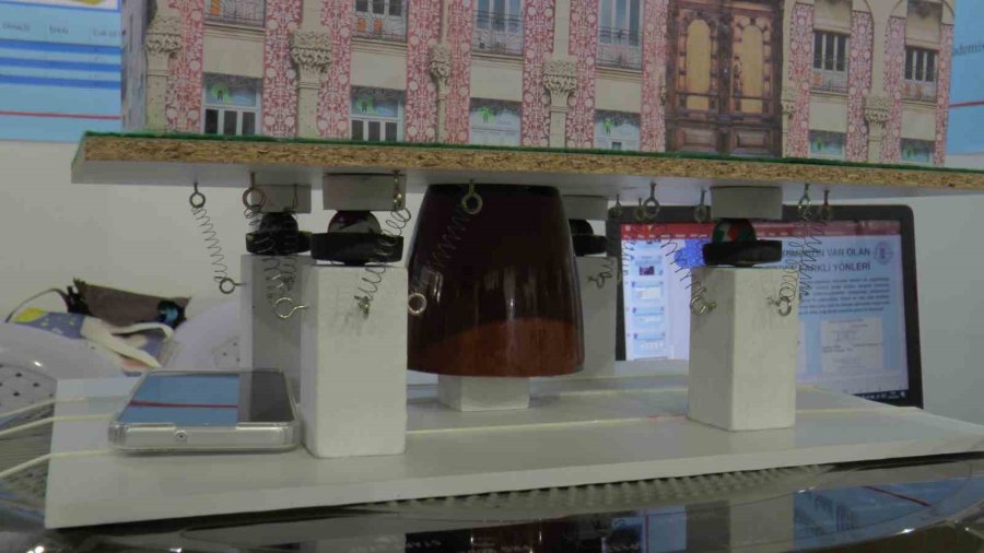 Öğrencilerin Geliştirdiği Bu Proje İle Binalar 8 Şiddetindeki Depreme Dayanıyor