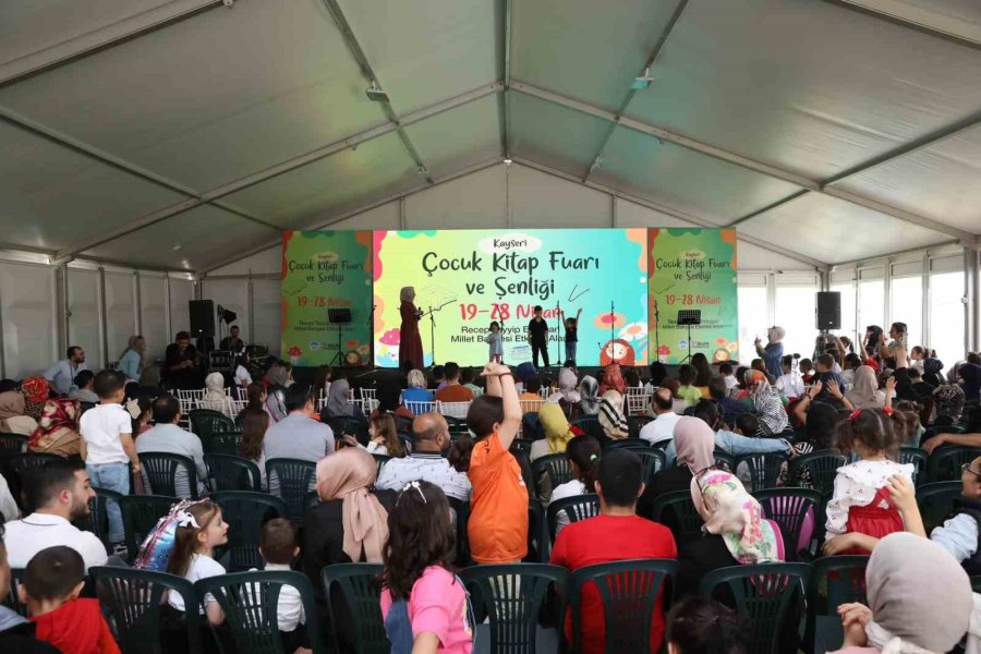Büyükşehir’in Çocuk Kitap Fuarı Ve Şenliği, Hafta Sonu Minikleri Bekliyor