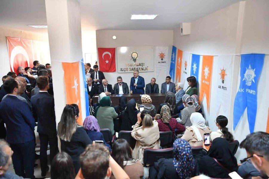 Başkan Büyükkılıç: "pınarbaşı Bizim Gözbebeğimiz"