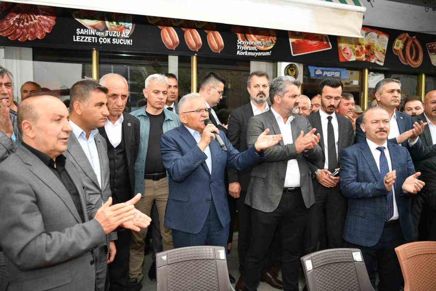 Başkan Büyükkılıç: "pınarbaşı Bizim Gözbebeğimiz"