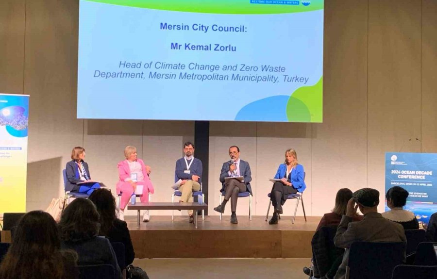 Mersin’in ’kıyı Ekosistemlerinin Restorasyonu’ Çalışmaları Barcelona’da Tanıtıldı