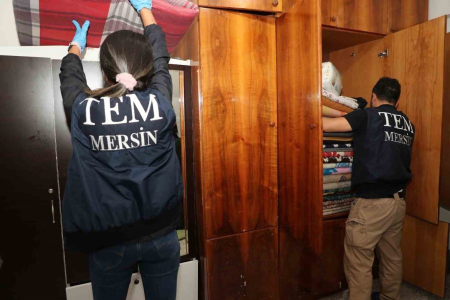 Mersin’de Deaş Operasyonu: 9 Gözaltı