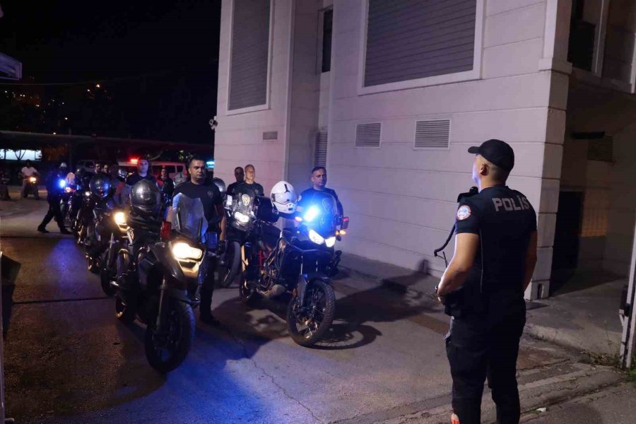 Mersin’de 37 Ekiple Eş Zamanlı Asayiş Uygulaması
