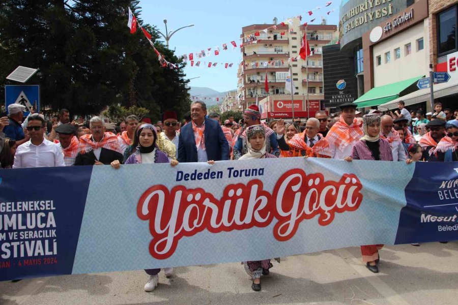 Kumluca’da Yörük Göçü 25’inci Kez Canlandırıldı