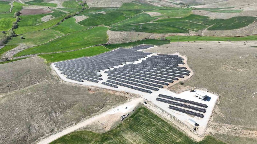 Bağrıkurt Güneş Enerjisi Santralinde Üretime Başlandı
