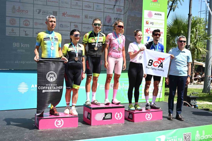 Akra Gran Fondo Powered By Ag Tohum Bisiklet Yarışı Yapıldı