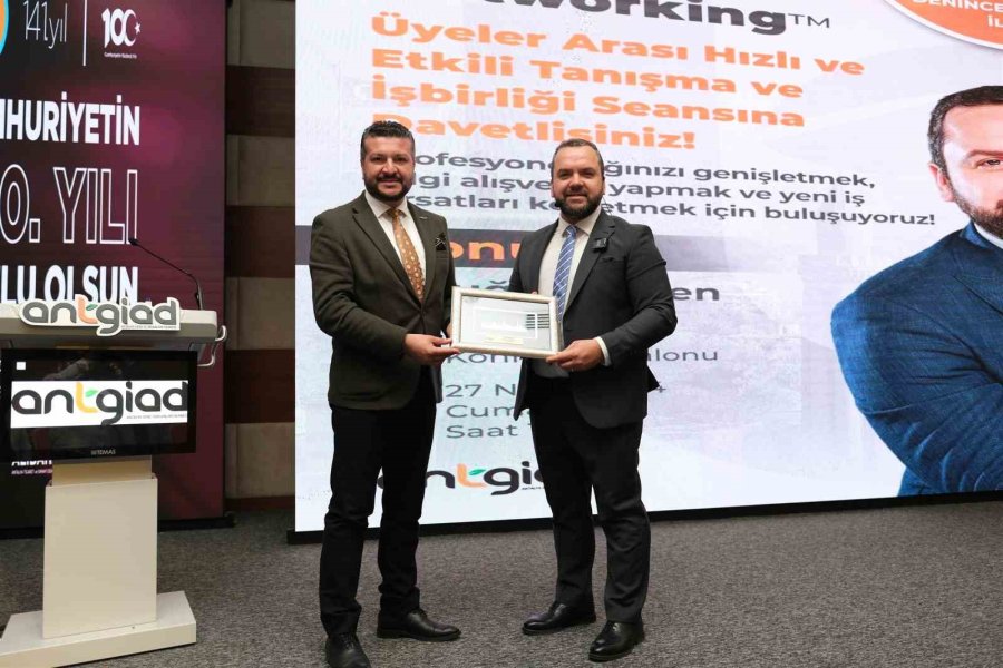 Antgiad’dan "hızlı İş Birliği Tanışması"