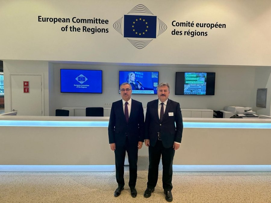 Başkan Palancıoğlu Brüksel’de Türkiye’nin Sesi Oldu