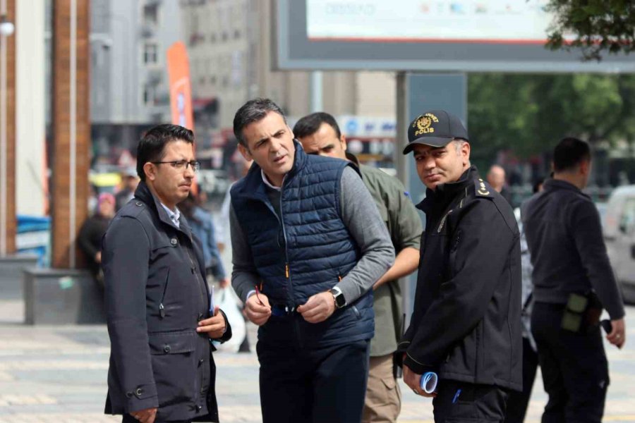 Kayseri’de 1 Mayıs Kutlamalarında Yoğun Güvenlik Önlemleri Alındı