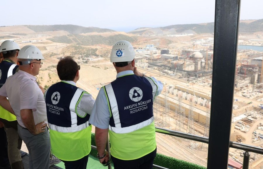 Vali Pehlivan, Akkuyu Nükleer Güç Santrali’ni Ziyaret Etti