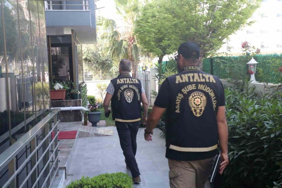 Antalya’da Günübirlik Kiralanan Ev Denetiminde 12 İşletme Ve 1 Şahsa İşlem Yapıldı