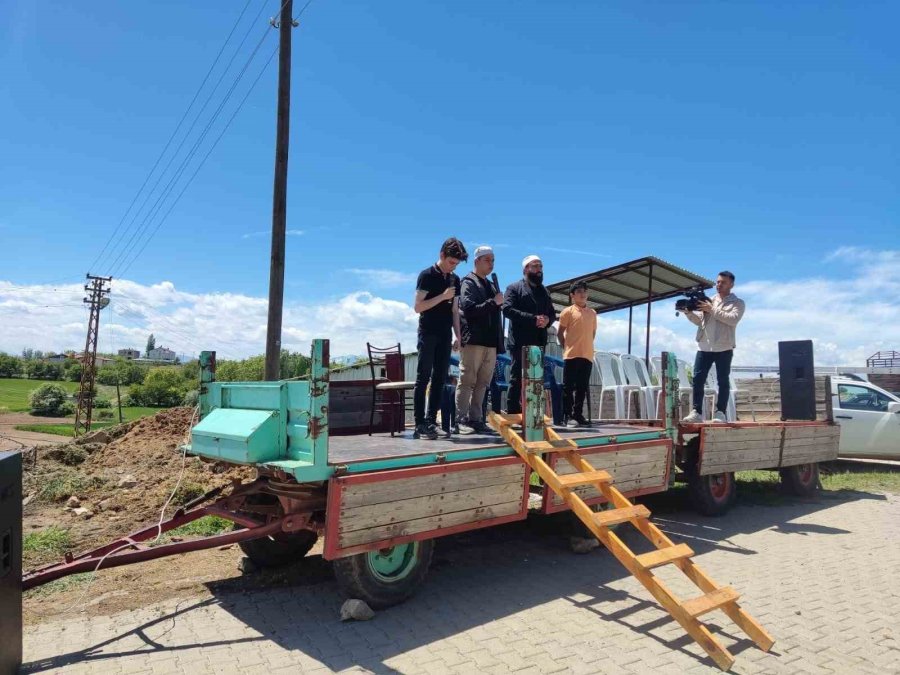 Beyşehir’de Çiftçiler Yağmur Duasında