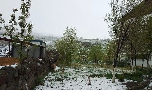 Aksaray’da Yüksek Kesimlere Kar Yağdı