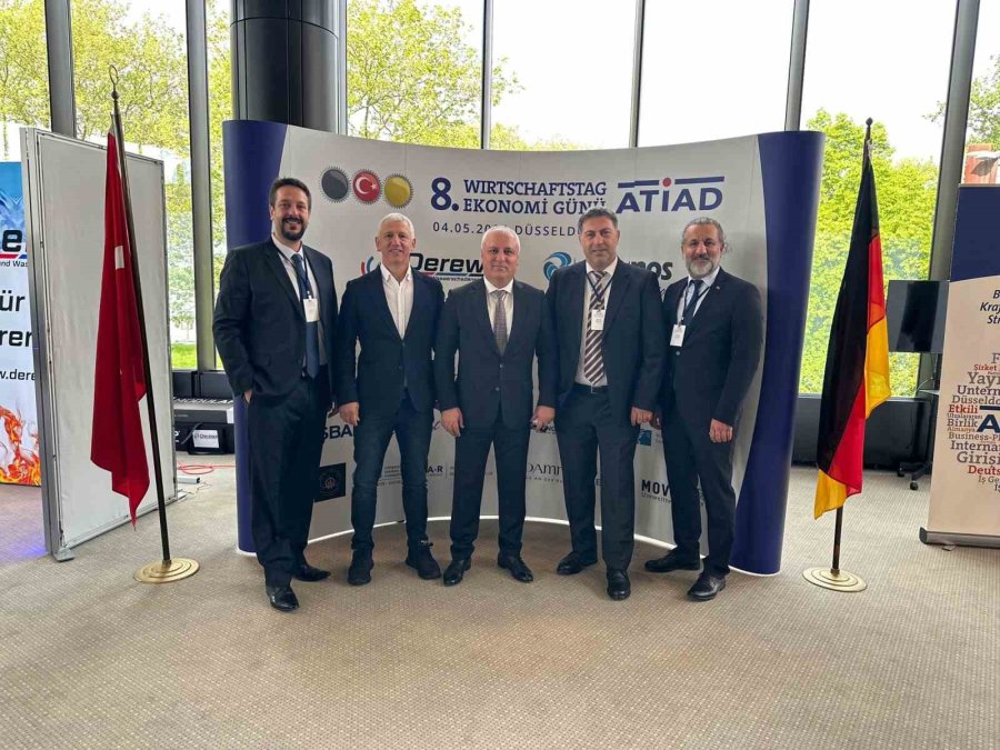 Altso Başkanı Erdem’den Almanya’da Alanya Brifingi