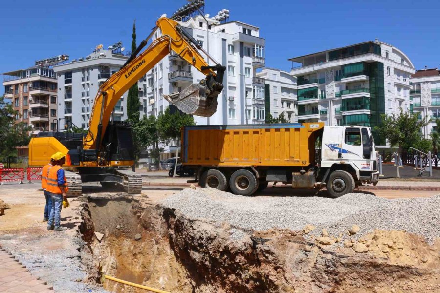 Asat’dan Konyaaltı Bölgesine 40 Milyon Tl Yatırım Bedelli Drenaj Hattı