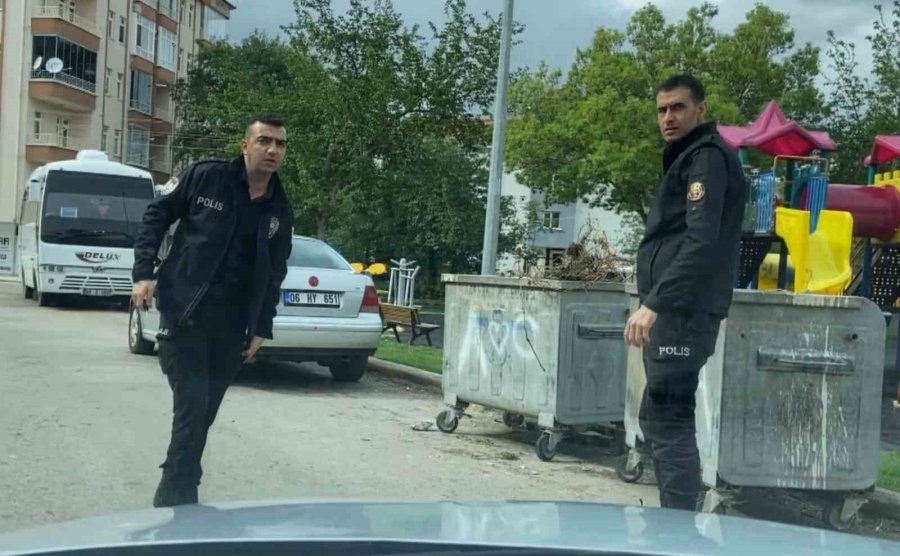 Aksaray’da Film Sahnelerini Aratmayan Şüpheli-polis Kovalamacası Kamerada