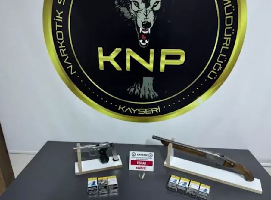 Kayseri’de Uyuşturucu Operasyonu: 1 Tutuklama