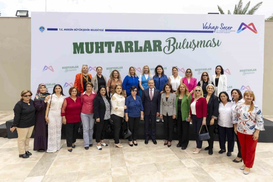 Başkan Seçer: "istiyoruz Ki Kadın Muhtarların Sayıları Daha Da Artsın"