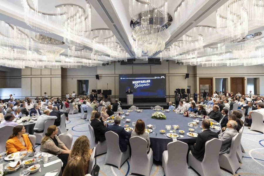 Başkan Seçer: "istiyoruz Ki Kadın Muhtarların Sayıları Daha Da Artsın"