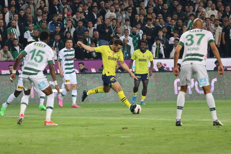 Trendyol Süper Lig: Konyaspor: 0 - Fenerbahçe: 0 (ilk Yarı)